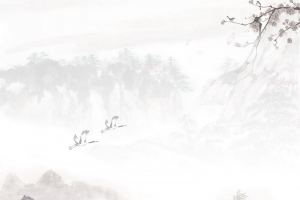 中国风山水意境装饰画