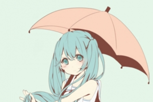 初音未来梦幻萝莉萌妹子二次元少女