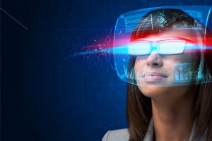 VR眼镜VR海报设计
