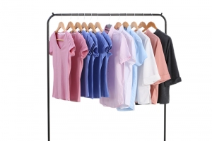 简易凉衣杆卧室挂衣服架子