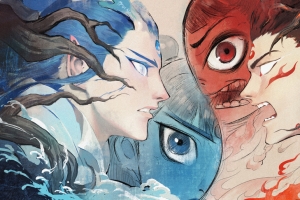 《哪吒2》哪吒和敖丙5K高清壁纸