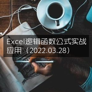 Excel逻辑函数公式实战技巧（2022.03.28）