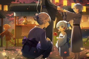 【神里绫华绘画】祭典 原神4k高清壁纸
