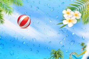 水上乐园主题海报
