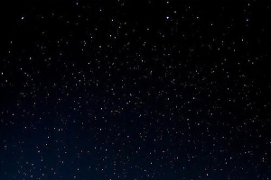 黑色星空点点唯美