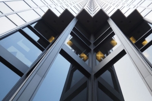 建筑 窗户 边缘 底部视图 建筑 4k壁纸 3840x2160
