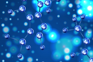 科技分子粒子背景矢量素材