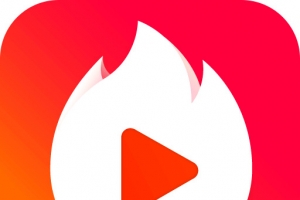 手机火山小视频应用图标logo设计