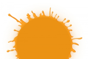 果汁喷溅效果高清PNG透明植物装饰元素AI素材免费下载