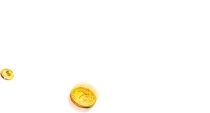 飞溅高斯模糊金币
