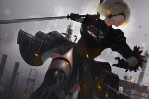 NieR:Automata 尼尔机械纪元2B 4K壁纸