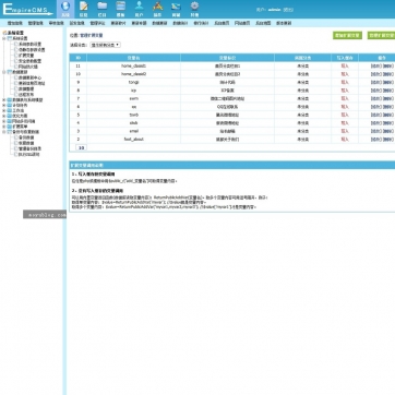 全能帝国CMS模板 | 文章、下载、视频、商城、淘宝客，自适应HTML5整站解决方案后台功能