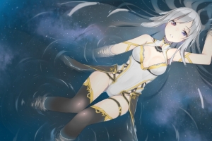 水,女生,唯美动漫8K壁纸7680x4320