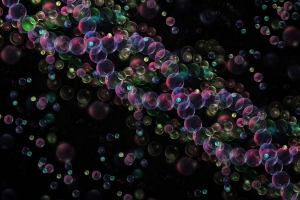 螺旋 dna 气泡 透明 交叉点 抽象 4k壁纸 3840x2160