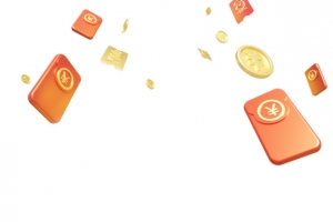 C4d建模金币红包