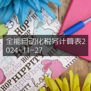 2024年11月27日全能税务自动化计算表