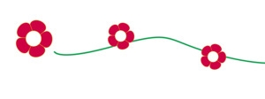 小花元素边框花朵绿边装饰