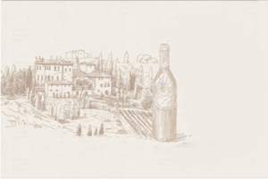 素描红酒背景