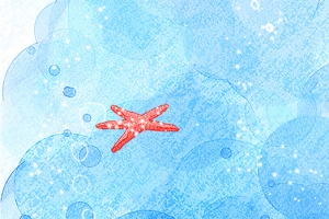 卡通海底背景