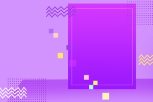 立体唯美创意banner海报背景