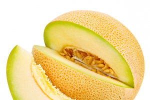 哈密瓜 水果 切开 新鲜