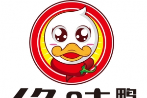 绝味鸭脖图标logo设计