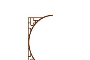 半圆边框