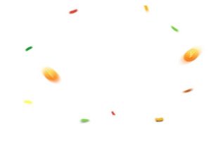 金币红包雨高清透明PNG漂浮元素设计素材免费下载