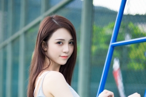 长发s型性感身材运动美女4k超清手机壁纸2160x3840