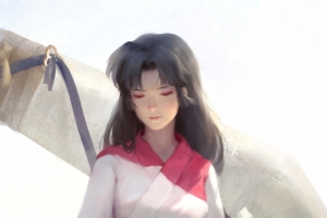 犬夜叉4k手机壁纸动漫女生竖屏