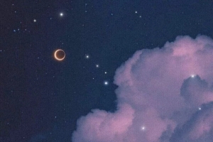 紫色星光背景图片