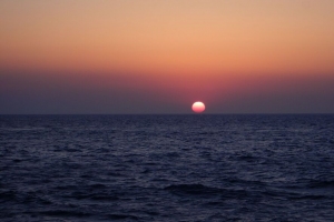 大海 地平线 海浪 太阳 自然 4k壁纸 3840x2160