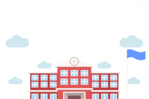 卡通学校