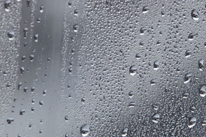 滴 雨 玻璃 微距 灰色 4k壁纸 3840x2160