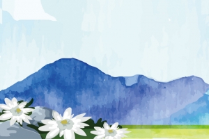 父亲节卡通童趣手绘banner