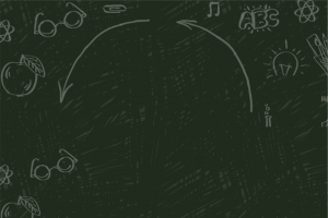 黑板图书教室风格教育培训