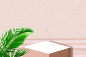 秋天立体清新banner