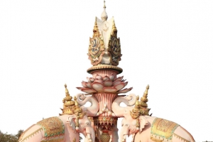 卡通手绘泰国大象
