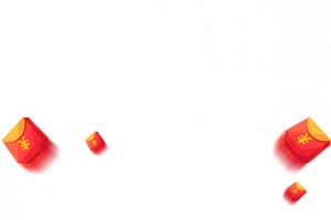 喜庆红包高清PNG透明漂浮元素设计素材免费下载