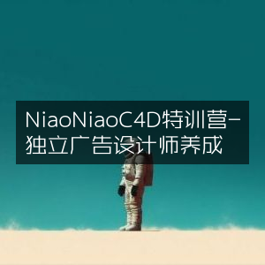 NiaoNiaoC4D特训营，打造专业独立广告设计师