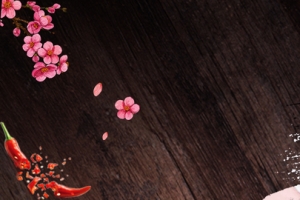 黑色简约黑板美食麻辣烫电商banner