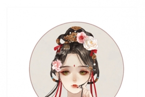 古风动漫少女