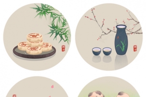 中国风端午元素