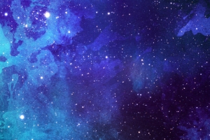 水彩星空