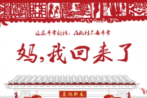 春节团聚海报矢量素材
