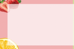 夏季水果时尚冷饮上新淘宝天猫banner