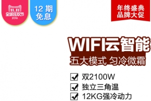 双十一wifi促销模板
