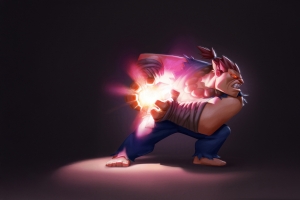 Chibi Akuma Street Fighter 4K游戏壁纸 3840x2160