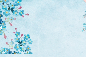 七夕情人节浪漫小清新手绘蓝色banner