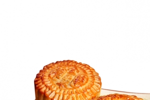 中秋节蛋黄字月饼
